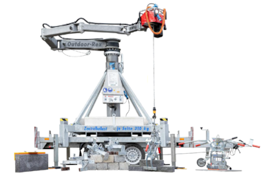 Outdoor-Rex Trailer Crane